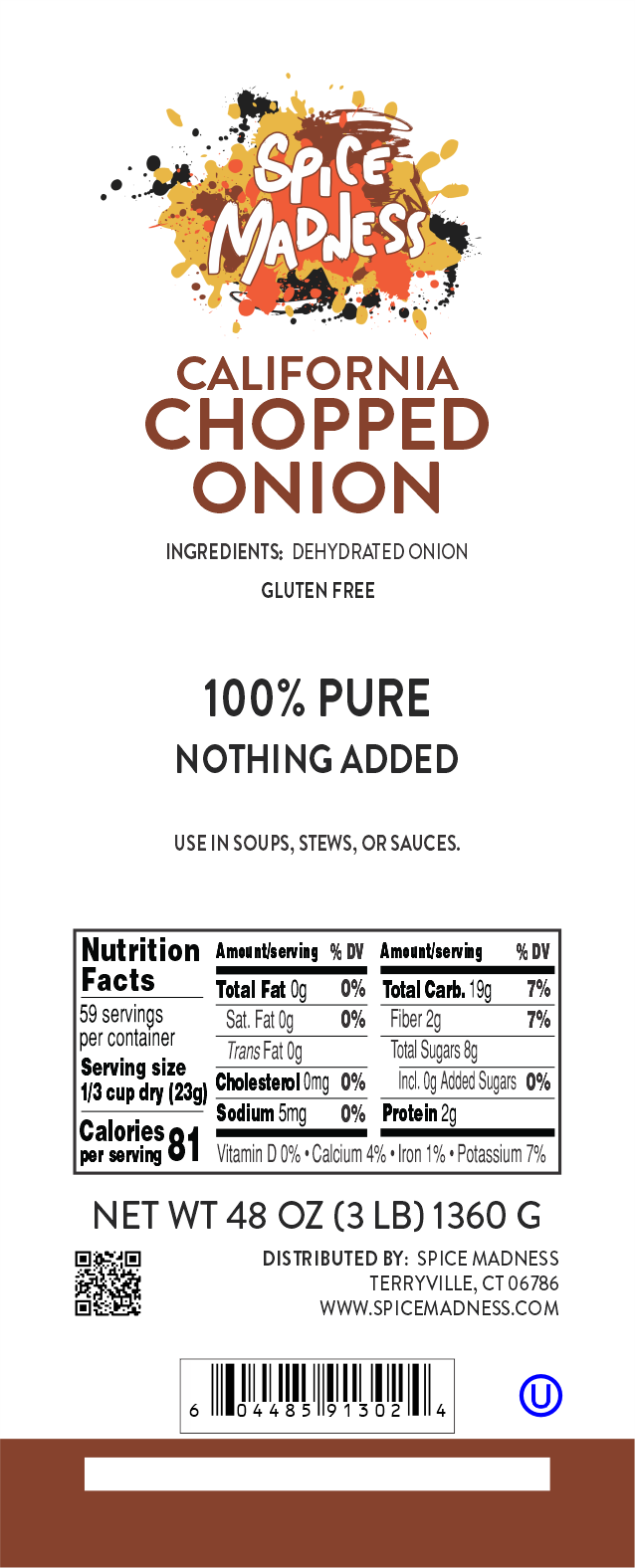 Chopped Onion, California