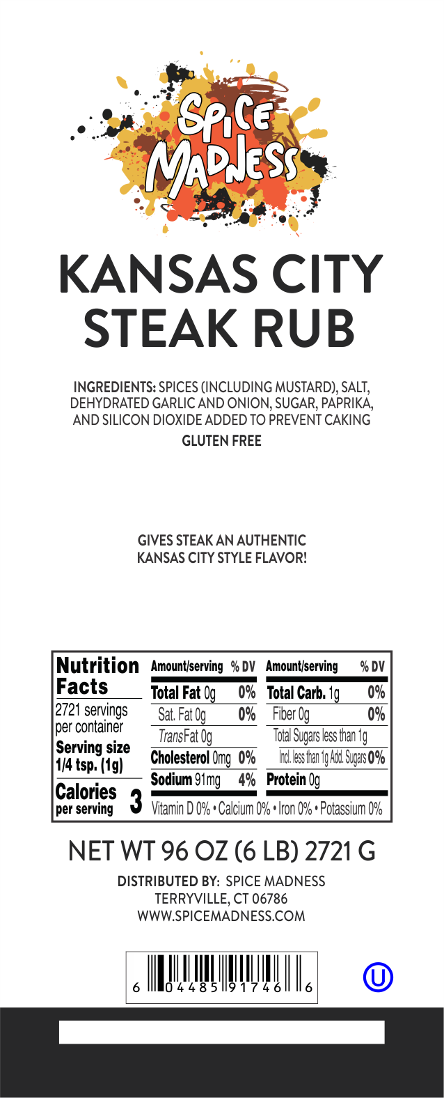 Kansas City Steak Rub