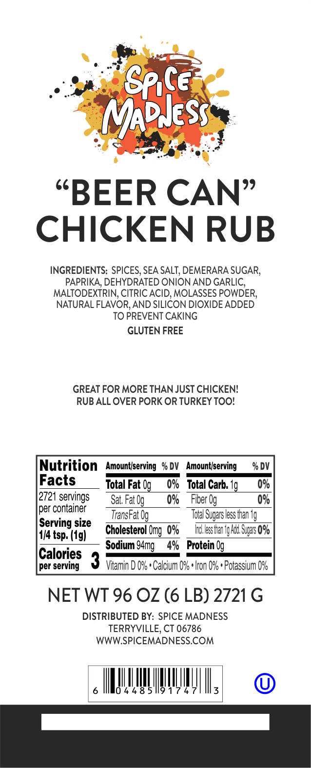 Beer Can Chicken Rub