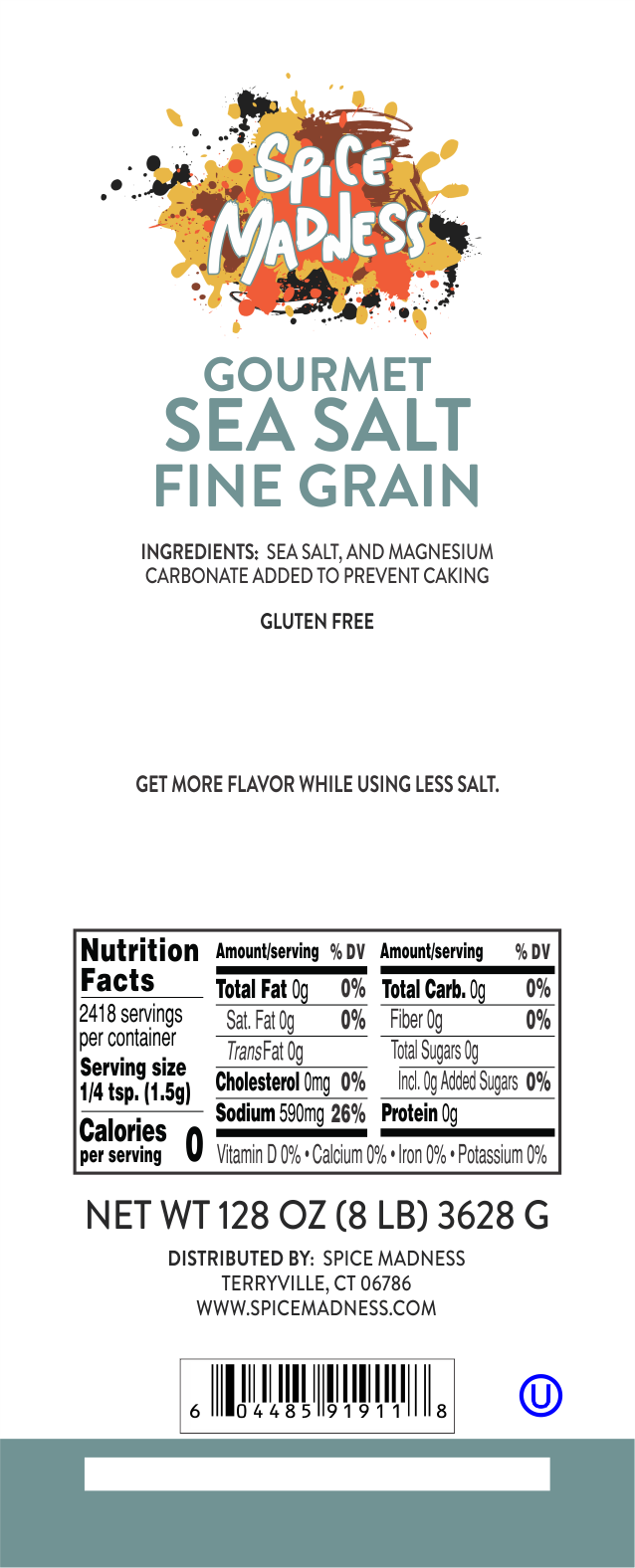 Sea Salt, Fine Grain