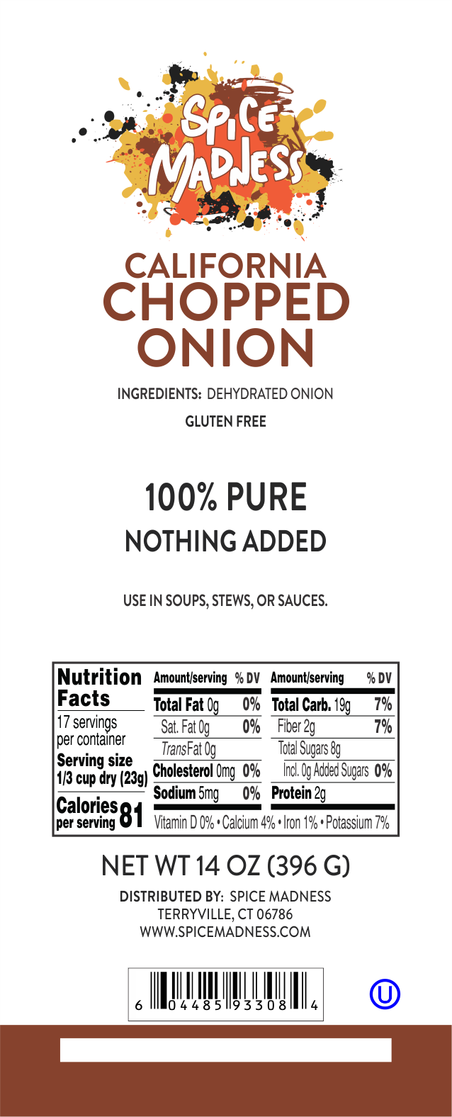 Chopped Onion, California
