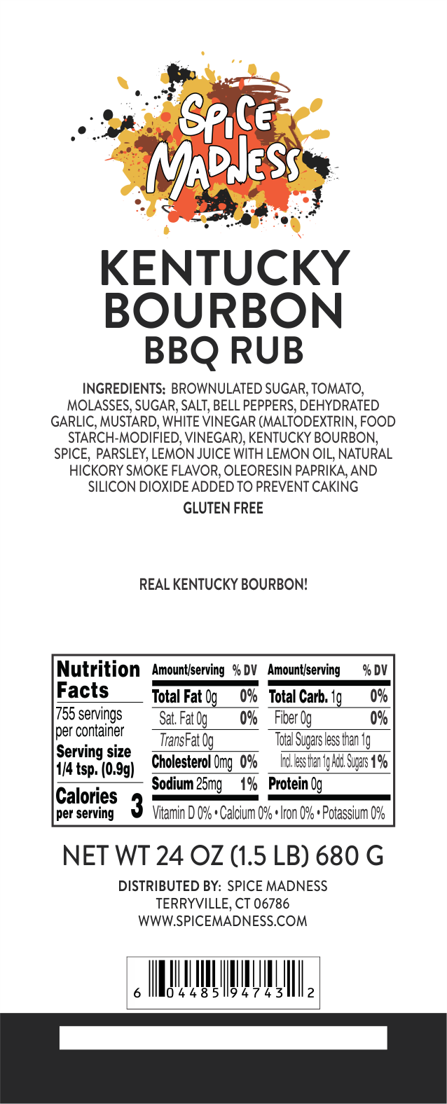 Kentucky Bourbon BBQ Rub