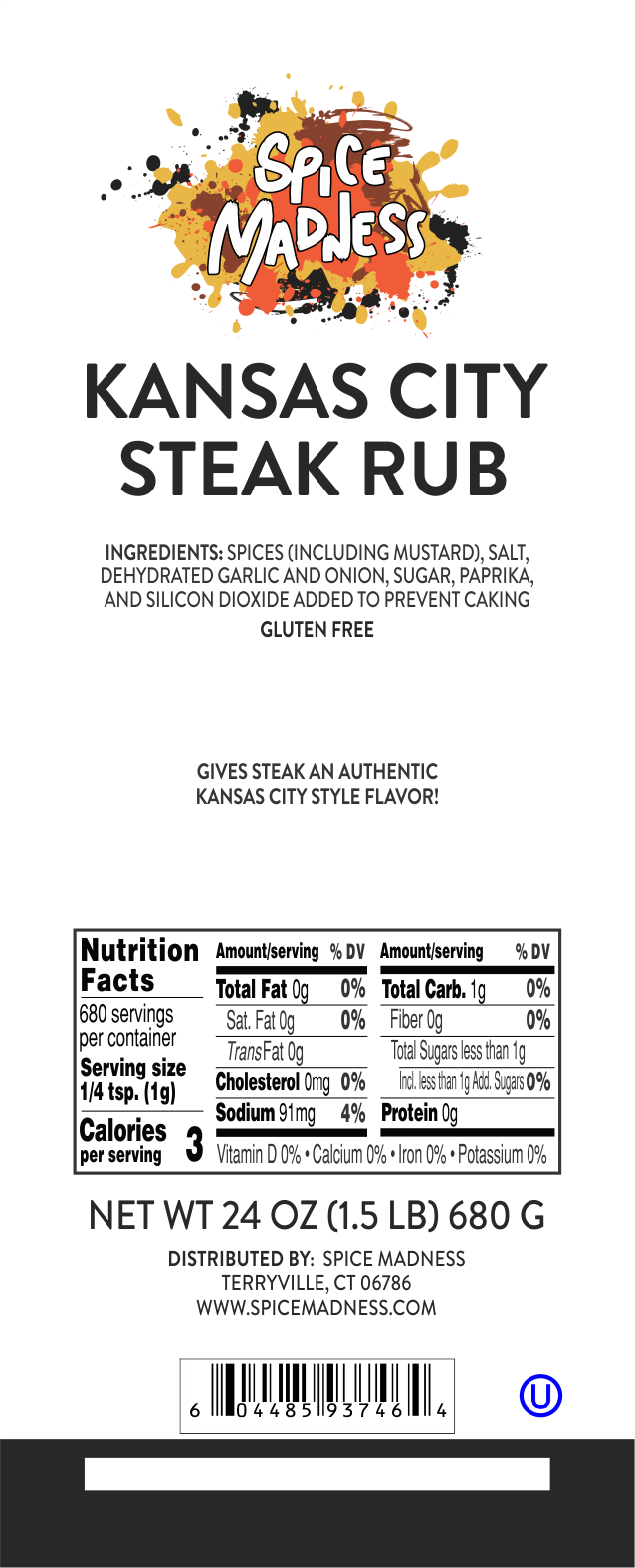 Kansas City Steak Rub