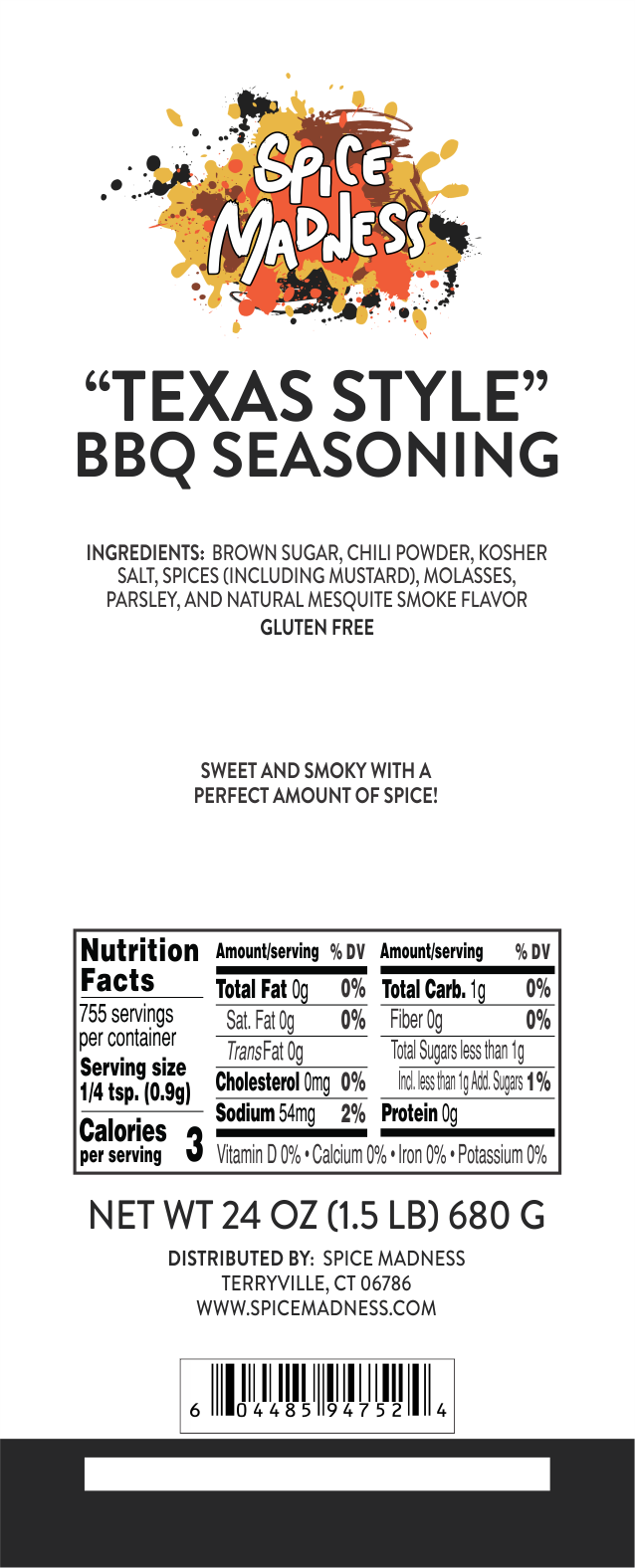 Texas Style BBQ Seasoning