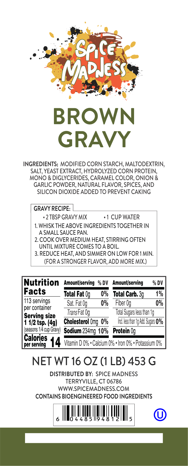 Brown Gravy Mix