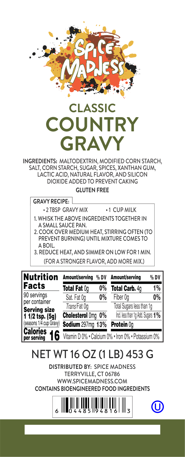 Classic Country Gravy Mix