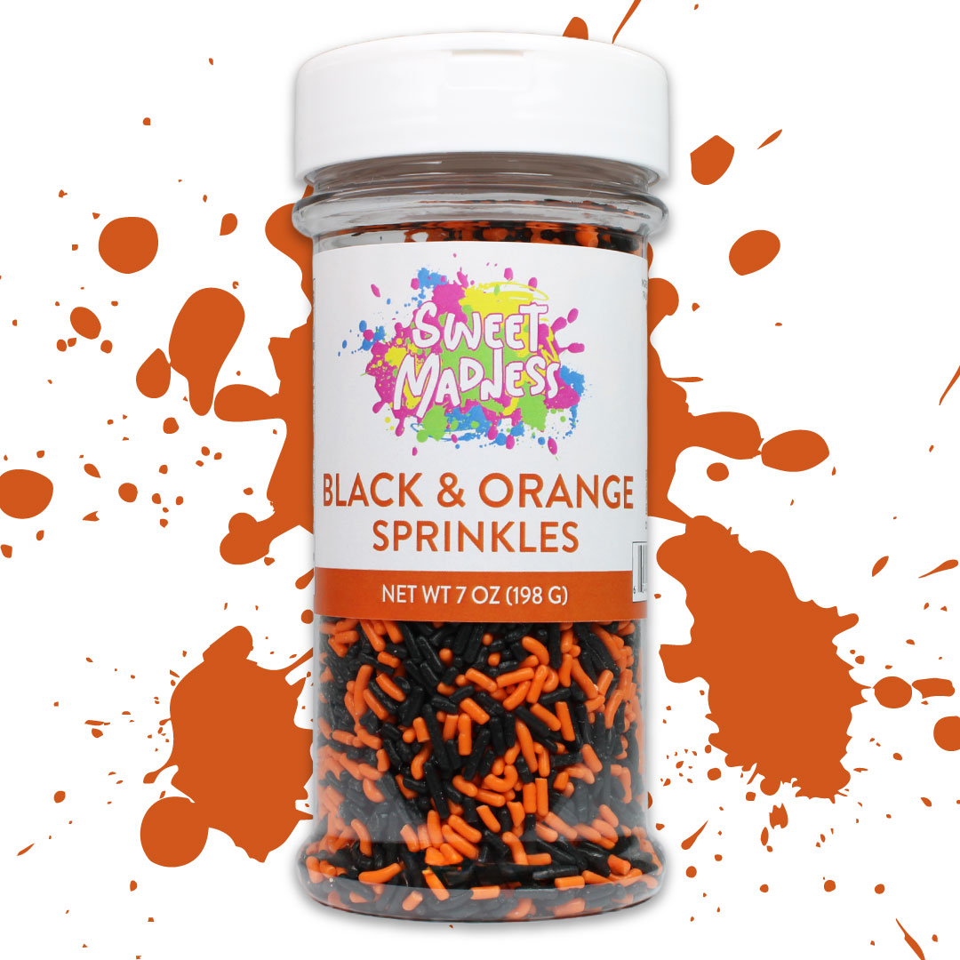Black & Orange Sprinkles