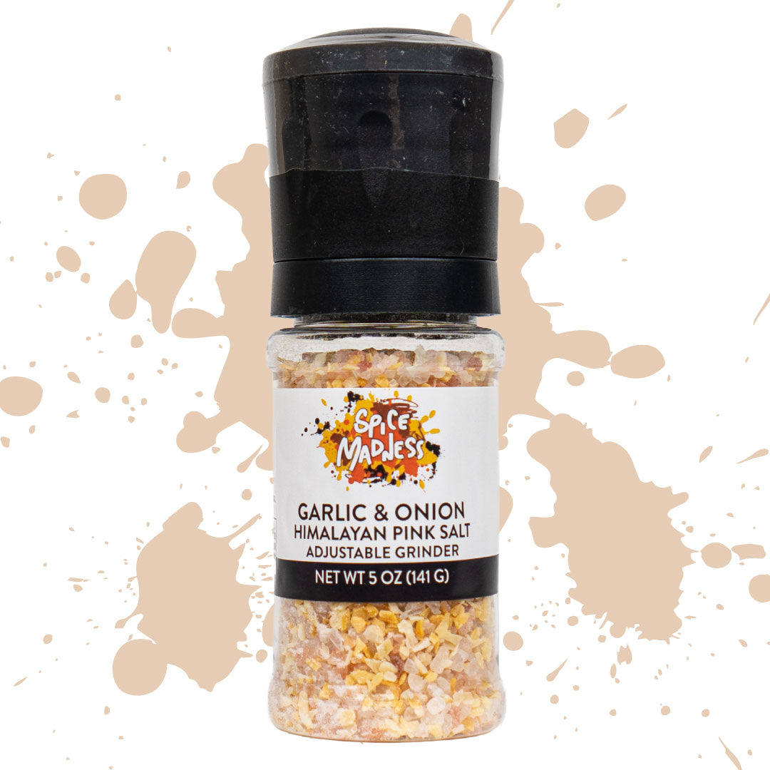 Garlic & Onion Himalayan Pink Salt Grinder