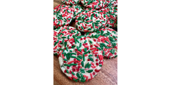 Christmas Cake Cookies