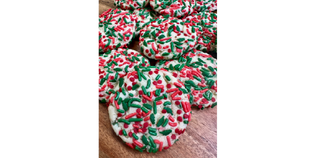 Christmas Cake Cookies