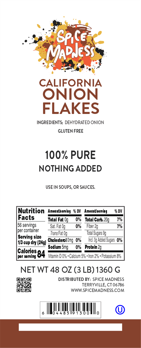 Onion Flakes, California