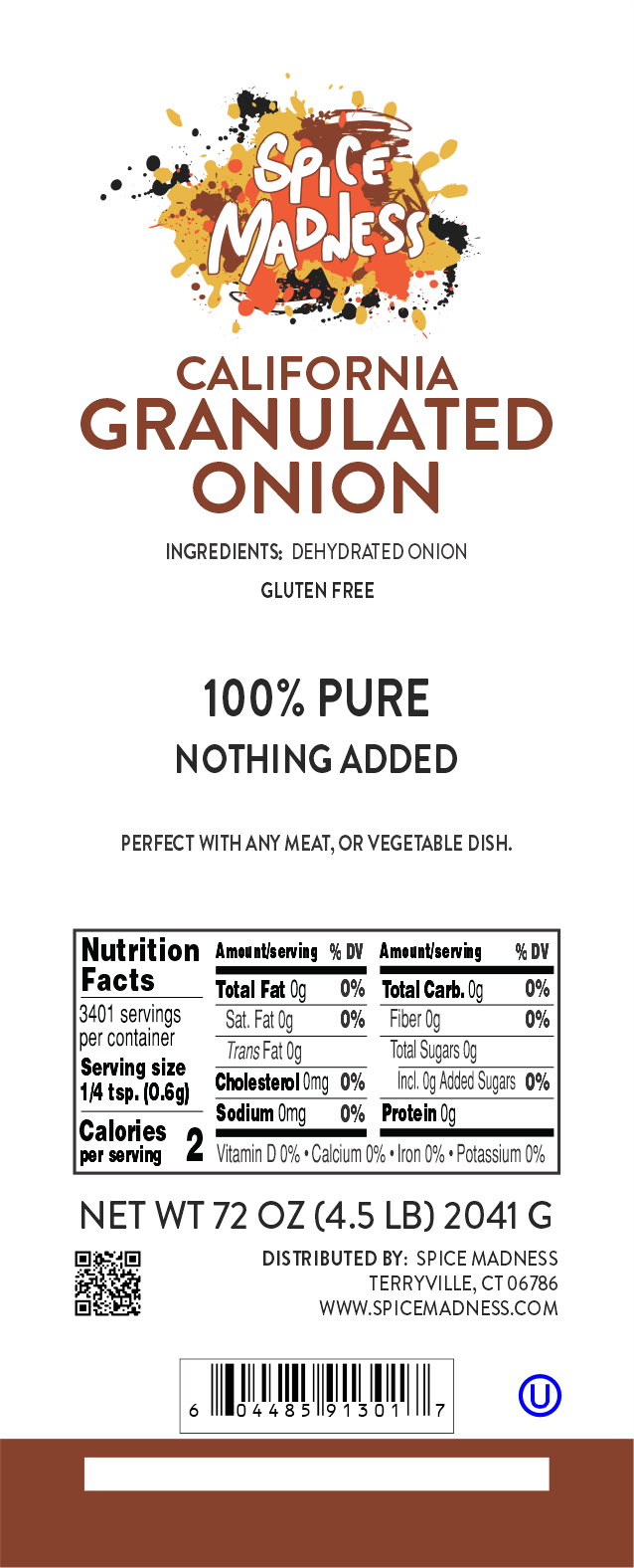 Granulated Onion, California