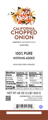 Chopped Onion, California