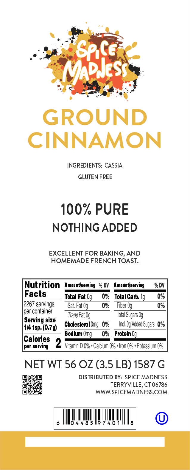 Cinnamon, Ground