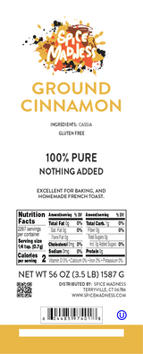 Cinnamon, Ground