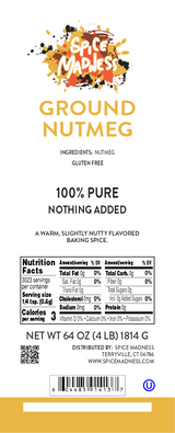 Nutmeg, Ground