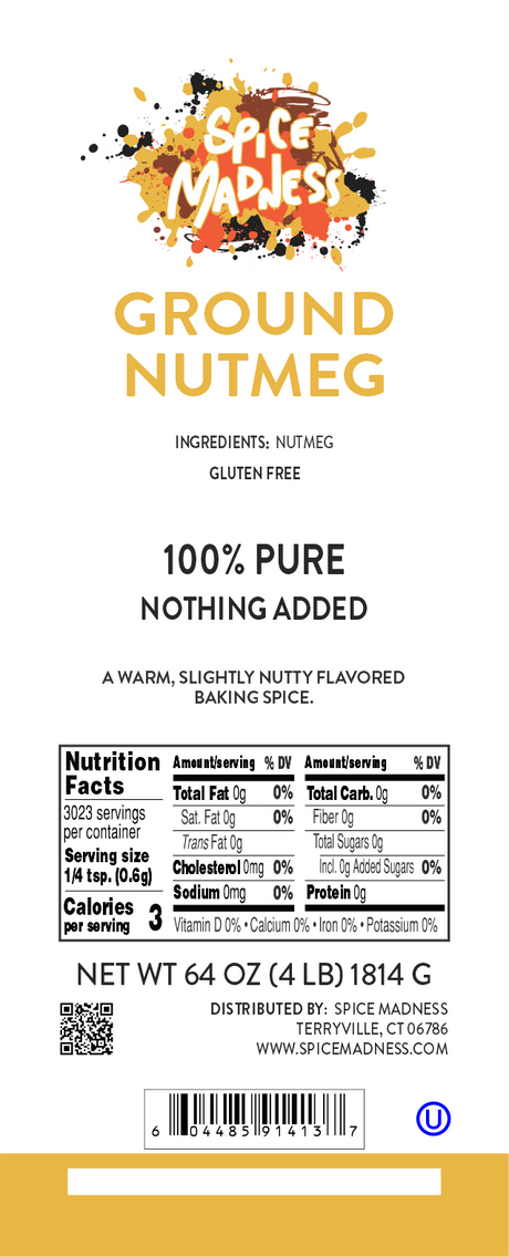 Nutmeg, Ground