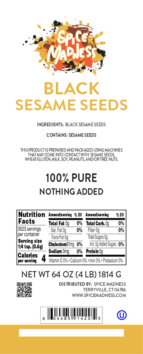 Sesame Seeds, Black