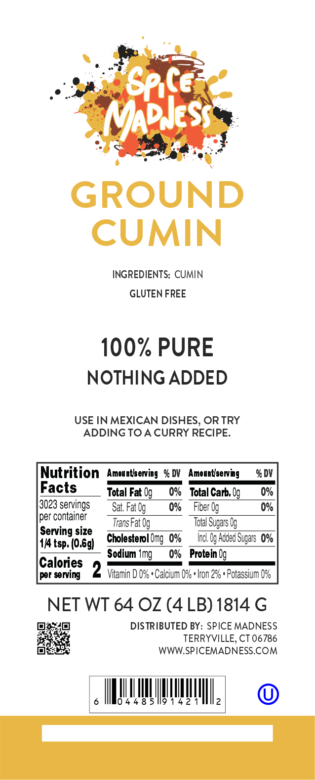 Cumin, Ground