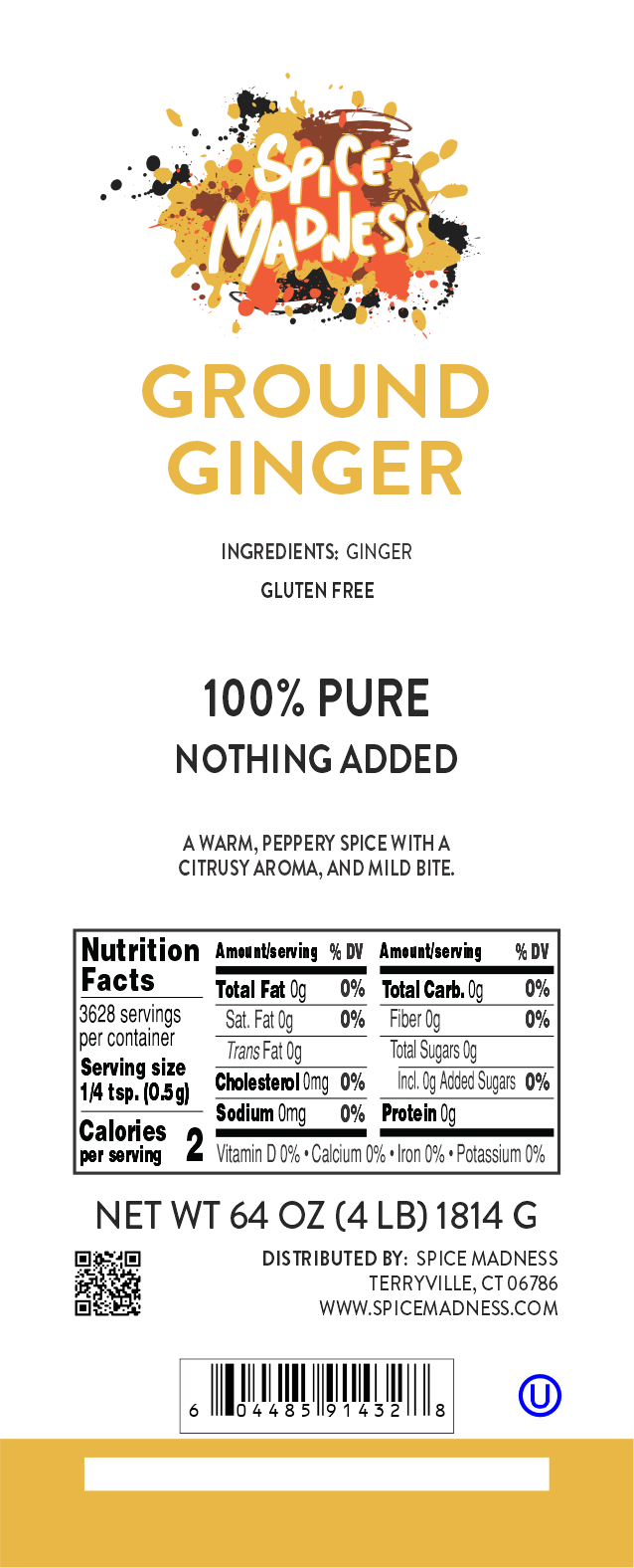 Ginger, Ground