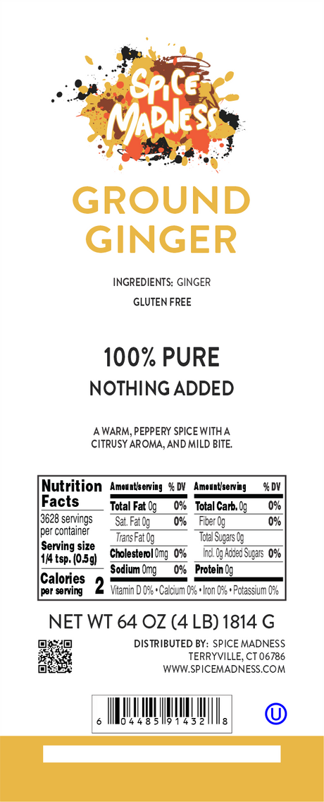 Ginger, Ground
