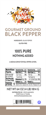 Black Pepper, Gourmet Ground