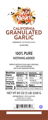 Granulated Garlic, California