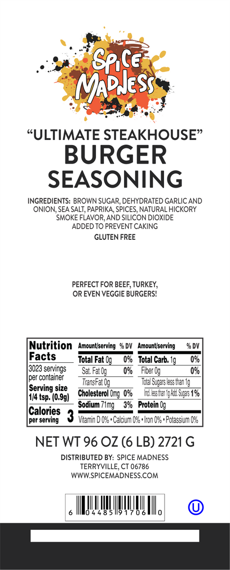 Ultimate Steakhouse Burger Seasoning