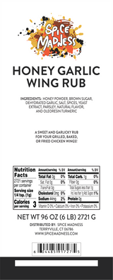 Honey Garlic Wing Rub