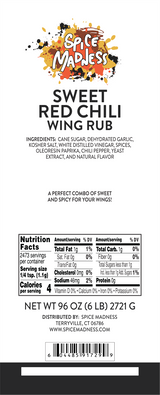 Sweet Red Chili Wing Rub