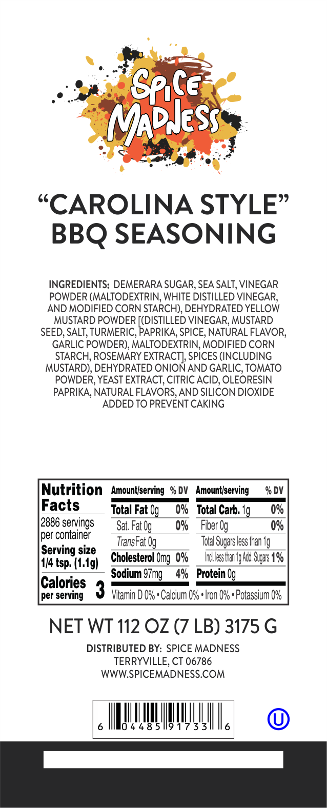 Carolina Style BBQ Seasoning