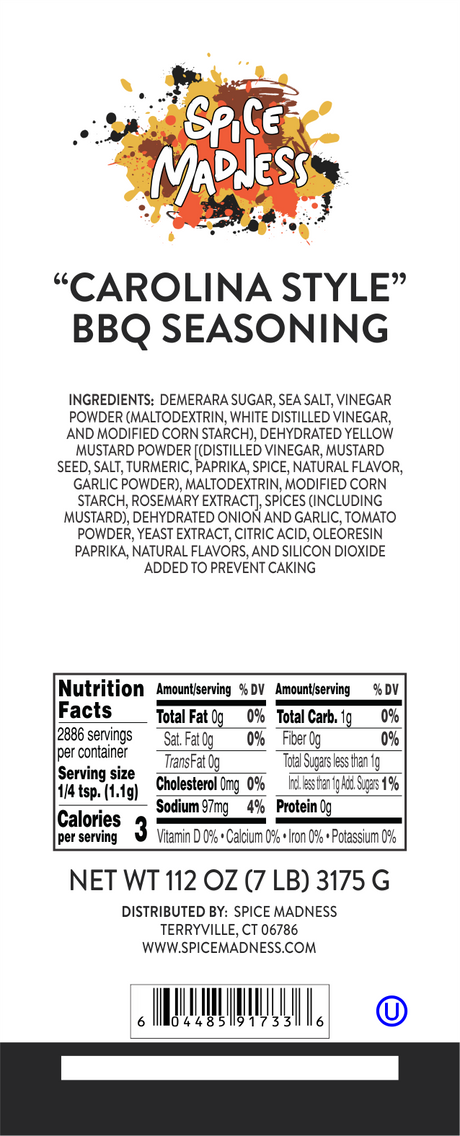 Carolina Style BBQ Seasoning