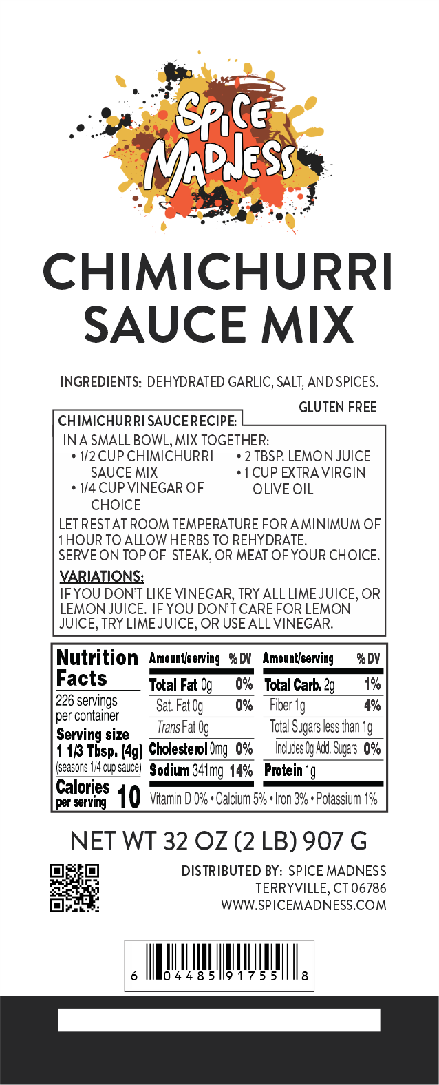 Chimichurri Sauce Mix