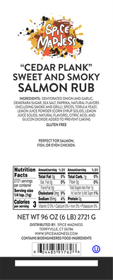 Cedar Plank Sweet & Smoky Salmon Rub