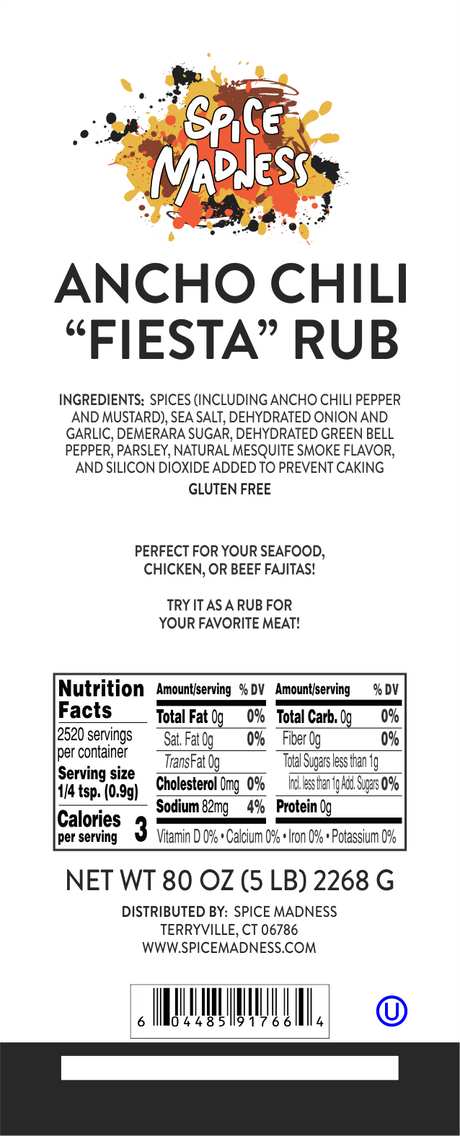 Ancho Chili Fiesta Rub