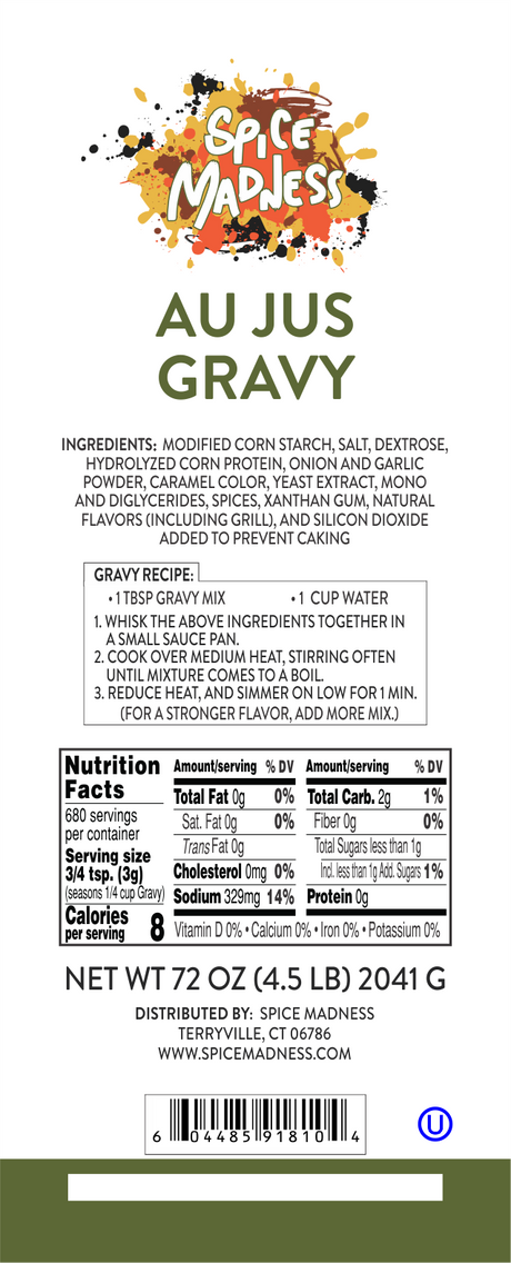 Au Jus Gravy Mix
