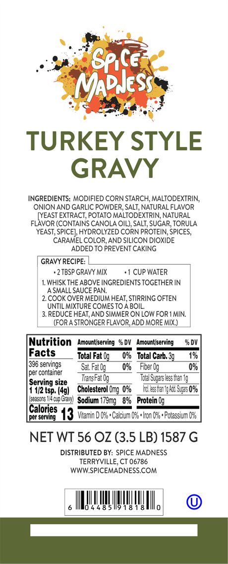 Turkey Style Gravy Mix