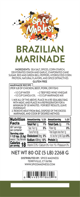 Brazilian Marinade Mix