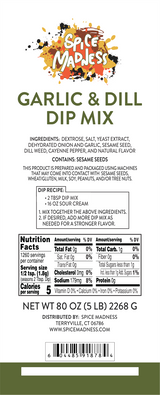 Garlic & Dill Dip Mix