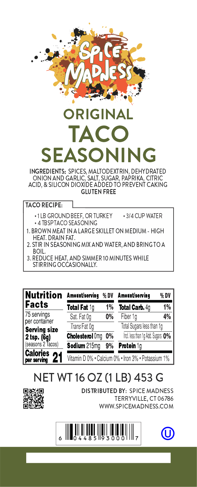 Taco Seasoning Mix