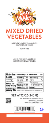 Mixed Dry Vegetables