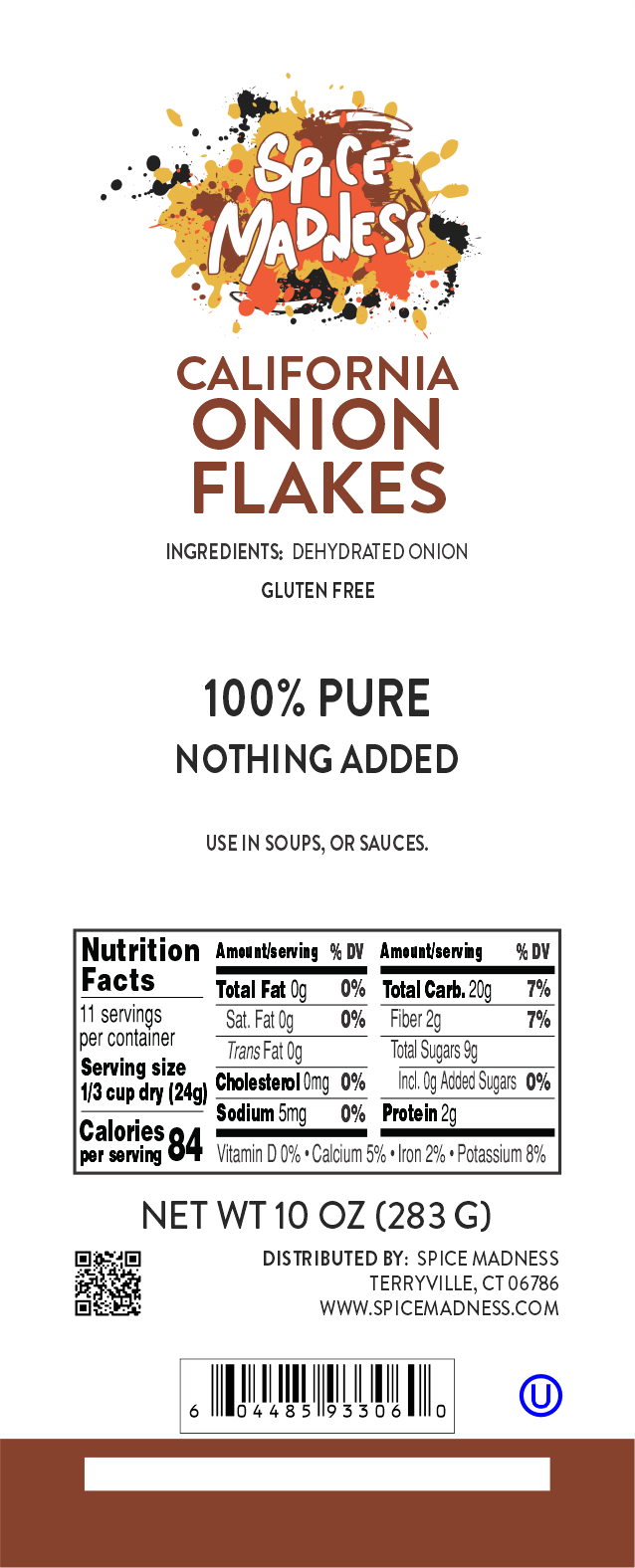 Onion Flakes, California