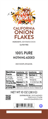 Onion Flakes, California