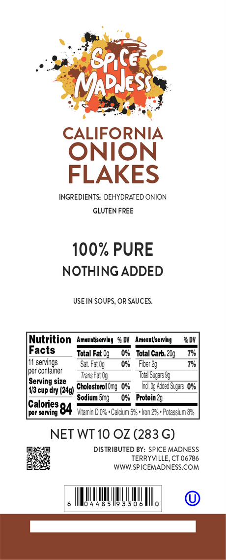 Onion Flakes, California