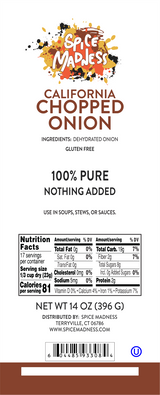 Chopped Onion, California