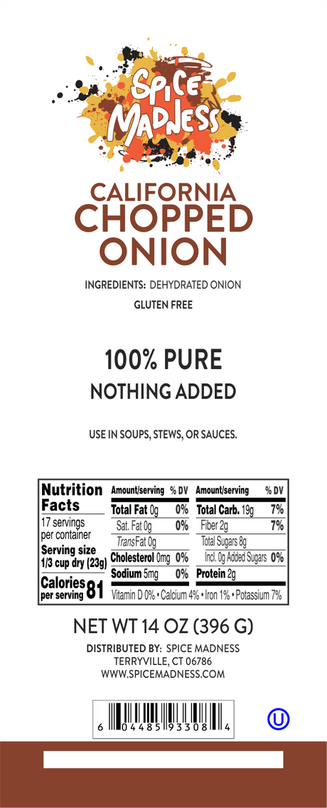 Chopped Onion, California