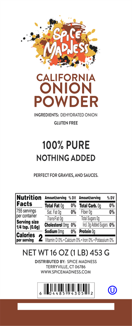 Onion Powder, California