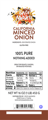 Minced Onion, California