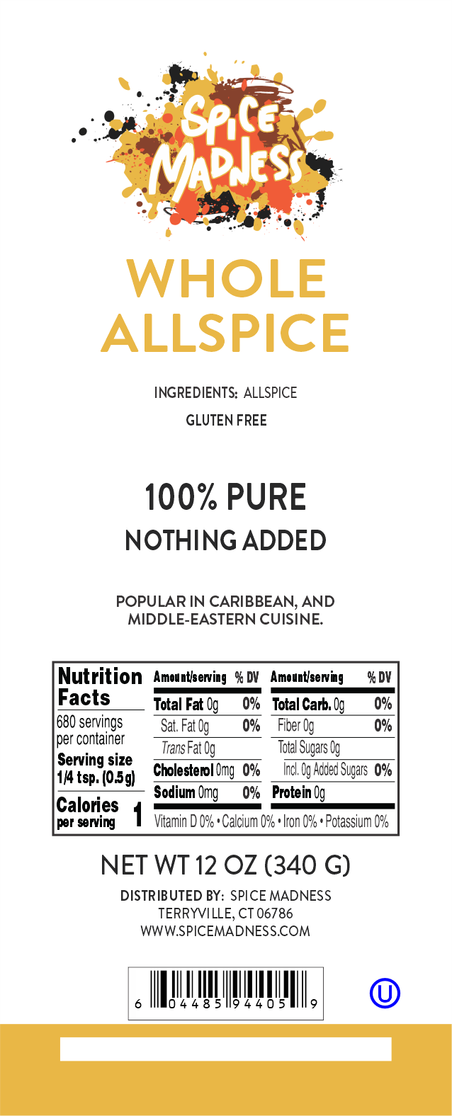 Allspice, Whole
