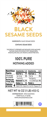 Sesame Seeds, Black